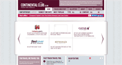 Desktop Screenshot of continentalclub.co.uk